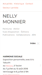 Mobile Screenshot of nellymonnier.com